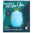 ROMP Rose Glow - luchtdruk clitorisstimulator (blauw)