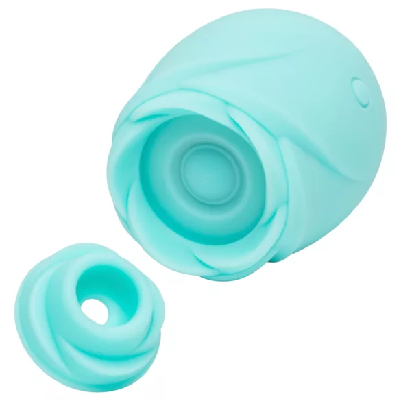 ROMP Rose Glow - luchtdruk clitorisstimulator (blauw)