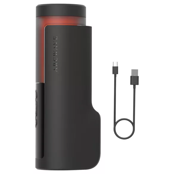 Arcwave Thruster - duwende en roterende automatische masturbator (zwart)