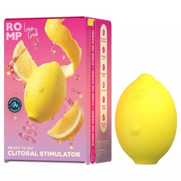 Romp Lemon Crush - luchtdruk‑clitorisstimulator (geel)