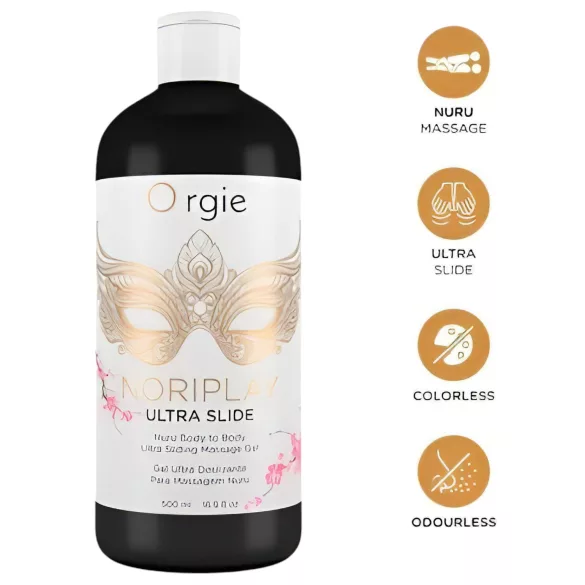 Orgie Noriplay - nuru masssagegel - zijdeachtig - 500ml