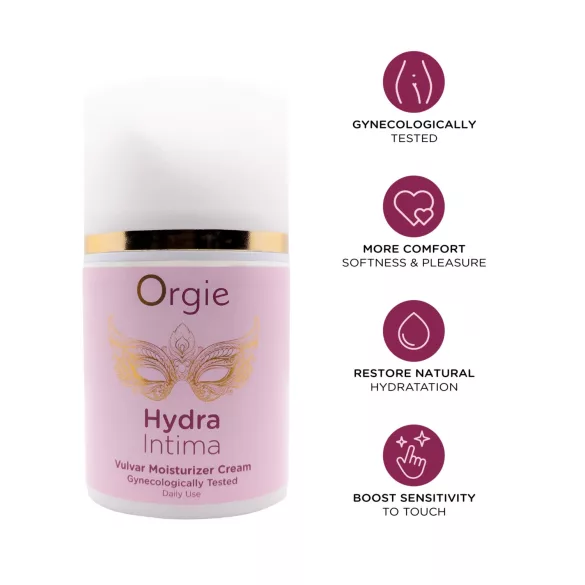 Orgie Hydra Intima - Hydraterende crème voor de vulva voor dagelijks gebruik (50 ml)