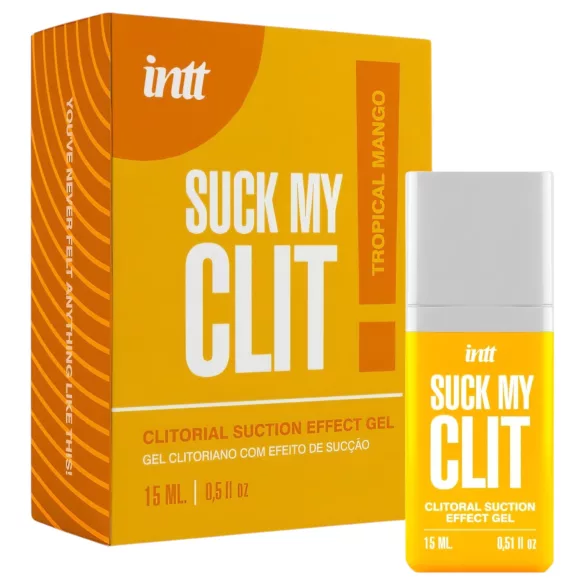 Intt Suck My Clit - clitoris stimulerende gel voor vrouwen - mango (15 ml)