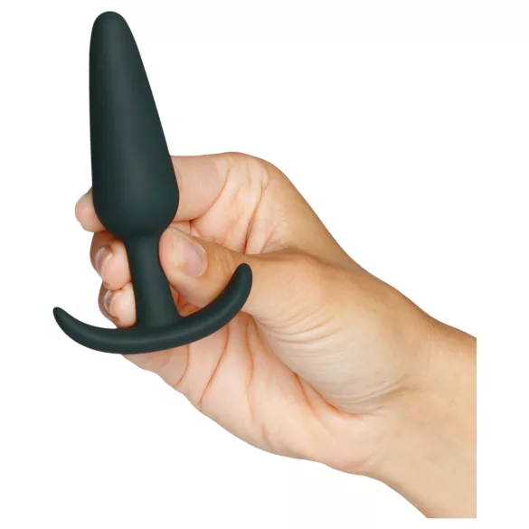 Amaysin - siliconen anal plug set (zwart en groen) - 3 stuks