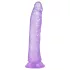 Baseks Jellies - zuignapgel dildo (paars)