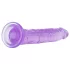 Baseks Jellies - zuignapgel dildo (paars)