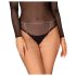 Obsessive Bijou 905 - lichaamsjuweel harnas (zilver) - S-L