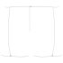Obsessive Bijou 905 - lichaamsjuweel harnas (zilver) - S-L