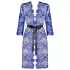 Obsessive Cobaltess - kanten kimono (blauw) - L/XL