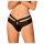 Obsessive Brasica - Zwoele bandjes slip (zwart) - M/L