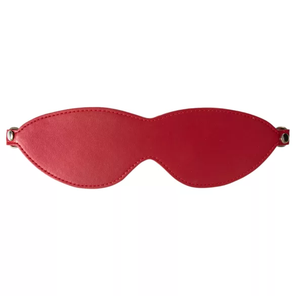 Obsessive Inferro - leren effect masker (rood)