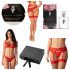 Obsessive Aloisa - lingerie cadeau box - 6-delig - rood