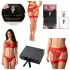 Obsessive Aloisa - lingerie cadeau box - 6-delig - rood - L/XL