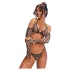 Obsessive Addia - luipaardprint netset