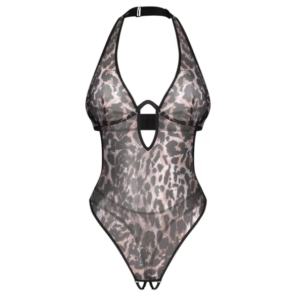 Obsessive Addia - luipaardprint open body - L/XL