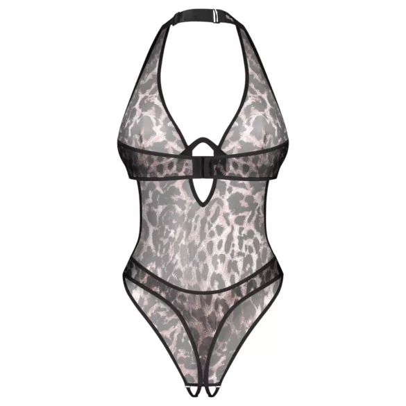 Obsessive Addia - luipaardprint open body - L/XL