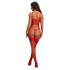 Obsessive Gifty - bustier en open string set (rood) - L/XL