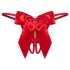 Obsessive Gifty - open string (rood) - L/XL