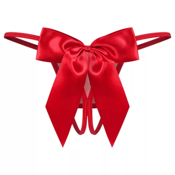 Obsessive Gifty - open string (rood) - 2XL/3XL