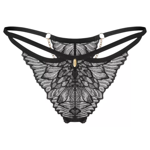 Obsessive Matildea - kanten string (zwart)