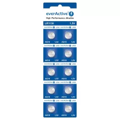 Elem - knoopcelbatterij LR1130 / LR54 - 10 stuks