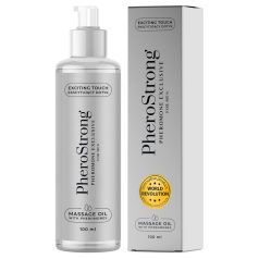 PheroStrong Exclusive - massageolie voor mannen - 100ml