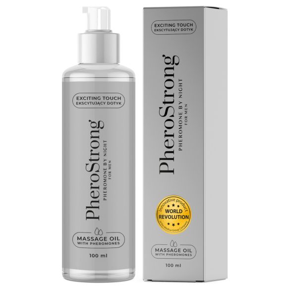 PheroStrong by Night - Massageolie voor Mannen (100ml)