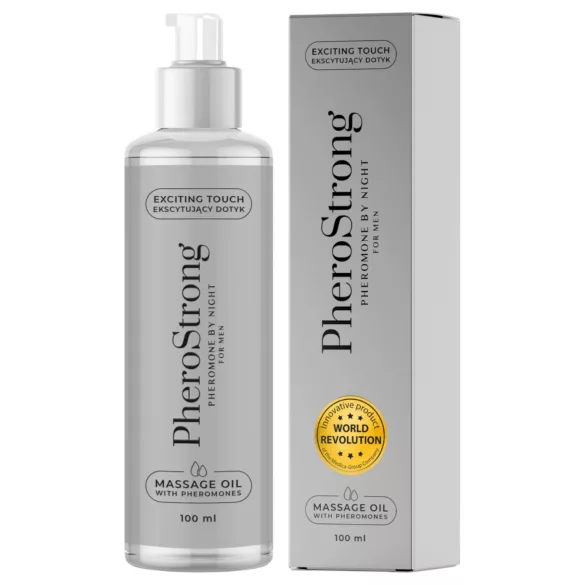 PheroStrong by Night - massageolie voor mannen - 100ml