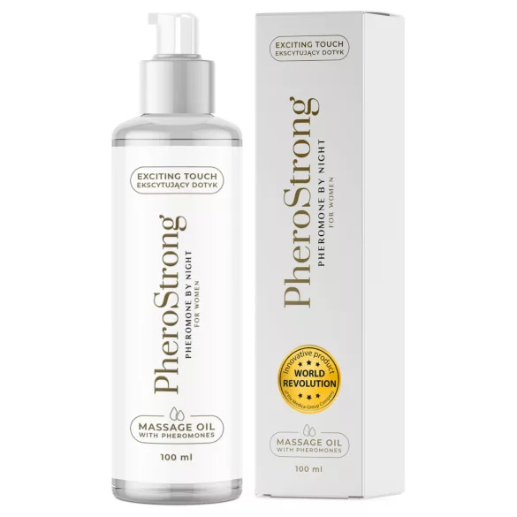 PheroStrong by Night - massageolie voor vrouwen - 100ml