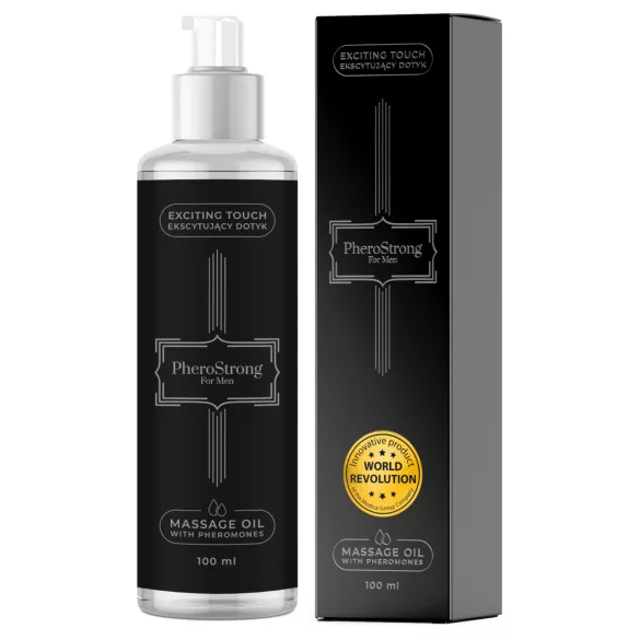 PheroStrong massageolie voor mannen (100ml)