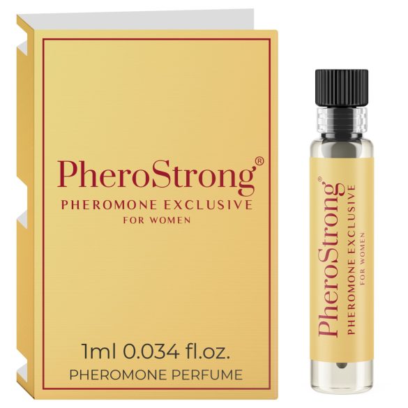 PheroStrong Exclusive - feromonenparfum voor vrouwen (1 ml)