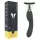 Sweet Play - 2-in-1 vibrator met likkende tong en zuigfunctie voor de clitoris (zwart)
