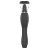 Sweet Play - 2-in-1 vibrator met likkende tong en zuigfunctie voor de clitoris (zwart)