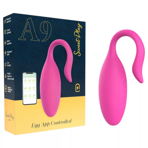 Sweet Play - App-gestuurd vibrerend ei (roze)