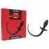 Erospace Wild Play - anale plug met staart, voor rollenspel (zwart)