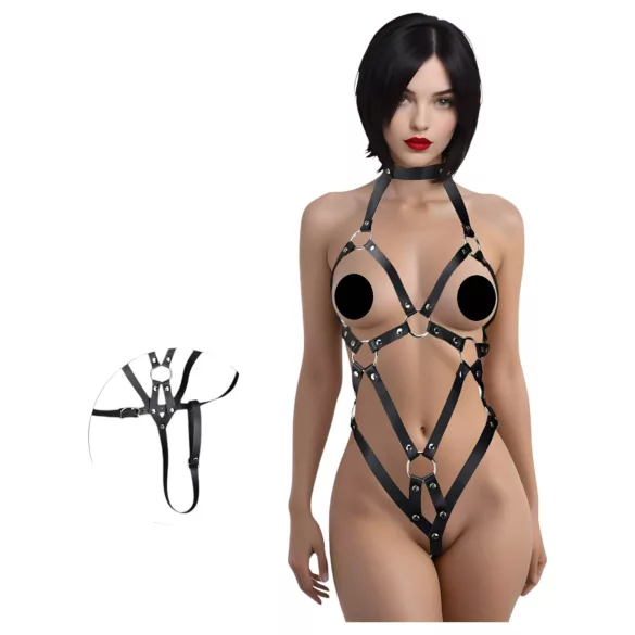 Wild Play - body lingerie - zwart