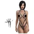 Wild Play - body lingerie - zwart