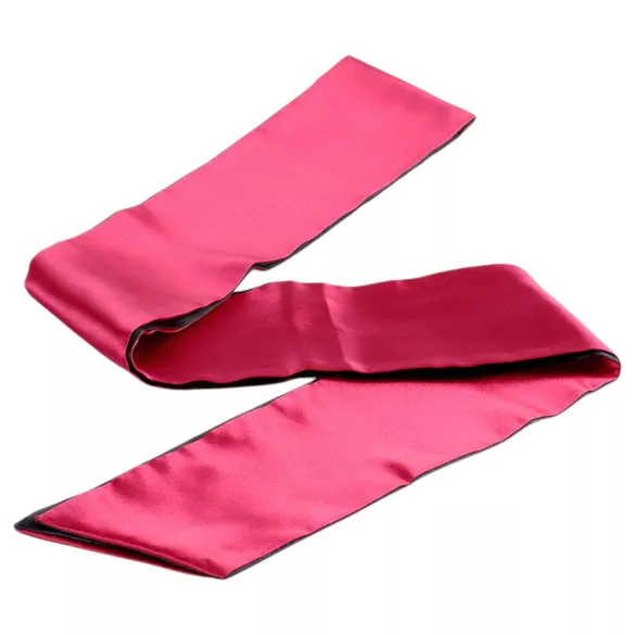 Wild Play - satijnen blinddoek - zwart/roze