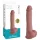 Natural Play - siliconen dildo 24 cm (natuurlijk)