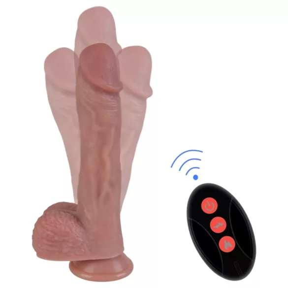 Natural Play - duwende/draaiende vibrator (natuurlijk)