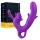 Erospace Sweet Play - tongvormige clitorisstimulator en knikkende G‑puntvibrator (paars)