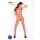 Passion BS014 - Rode netstof catsuit met korset (S-L)