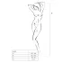 Passion BS031 - open catsuit - rood - S-L
