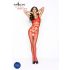 Passion BS032 - netstof open body (rood) - S-L