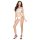 Passion BS035 - mouwloze, open net body (wit) - S-L
