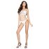Passion BS035 - mouwloze, open net body (wit) - S-L
