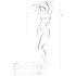 Passion BS035 - mouwloze, open net body (wit) - S-L