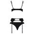 Passion Floris - lingerie set (zwart) - L/XL