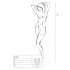Passion BS053 - halternek set (zwart) - S-L