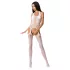 Passion BS059 - witte net lingerieset - S-L